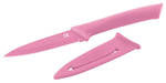 KNIFE - 9CM UTILITY KNIFE - WITH SHEATH - PINK - SCANPAN