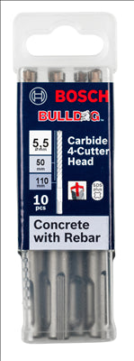 CONCRETE - 5.5mm x 110mm - 10 PIECE PACK - WITH REBAR