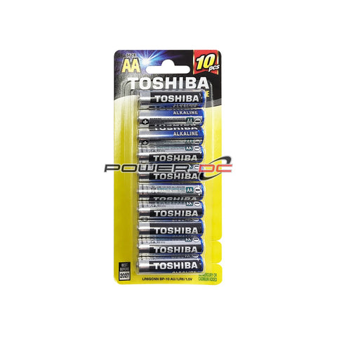 ALKALINE - AA  - 10 PACK - TOSHIBA