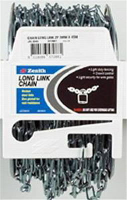 CHAIN - LONG LINK - ZP - WELDED - 3mm