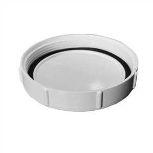 CAP - STORMWATER - PVC - THREADED - 90mm