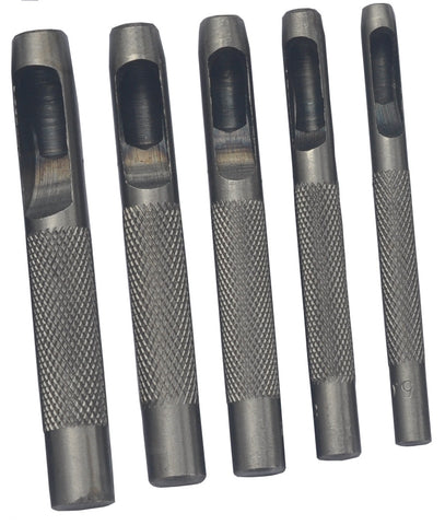 HOLLOW PUNCH SET - 5 PIECE