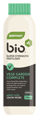 FERTILIZER - VEGE GARDEN COMPLETE - BIO 4 CONCENTRATE - 450ML