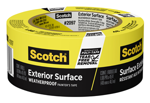 PAINTERS TAPE - EXTERIOR - WEATHERPROOF - NON-TEAR REMOVAL -  48mm x 41m - 3M