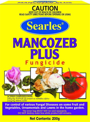 FUNGICIDE - MANCOZEB PLUS - 200g - SEARLES