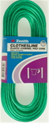 CLOTHESLINE - POLY CORE - PVC/POLY COATED - 5mm x 15 metres