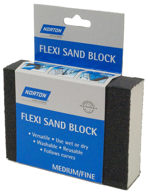 SANDING BLOCK - FLEXISAND - FINE/MEDIUM