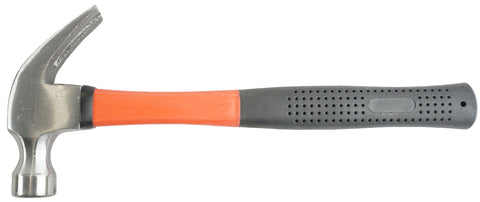 HAMMER - 450g CLAW - FIBREGLASS HANDLE