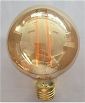 GLOBE - VINTAGE  -  LED FIL - G95 - ES  - 4W - 470LM - CLEAR