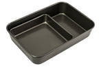 ROASTING PAN  - WITH BONUS SQUARE PAN - 29x28x7CM - BAKEMASTER