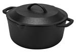 CAMP OVEN/CASSEROLE DISH 28CM/6.5LT - PYROLUX PYROCAST - CAST IRON