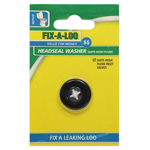 HEADSEAL WASHER - HUSH FLUSH - FIX-A-LOO