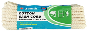CORD - SASH  - COTTON - 7mm x 10m