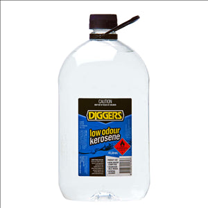 KEROSENE - LOW ODOUR -  4 Litres - DIGGERS