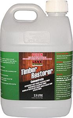 TIMBER RESTORER/CLEANER - CONCENTRATE MAXI - 2.5 LITRE