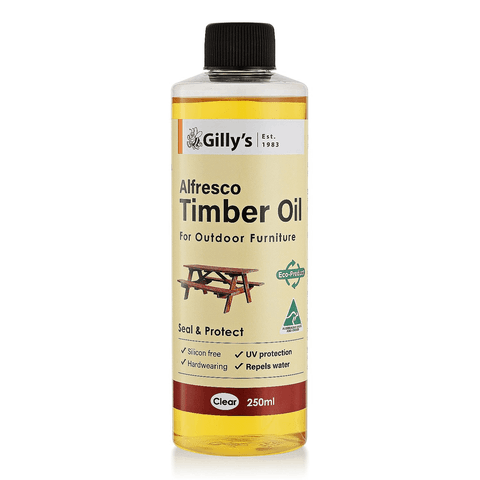 WOOD OIL - ALFRESCO TIMBER OIL - TUNG OIL BASED - 250ml