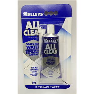 SEALANT - ALL CLEAR - 80g - SELLEYS