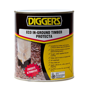 TIMBER PROTECTOR - ECO - IN GROUND  - 1 LITRE - DIGGERS