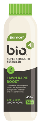 FERTILIZER - LAWN RAPID BOOST - BIO 4 CONCENTRATE - 450ML