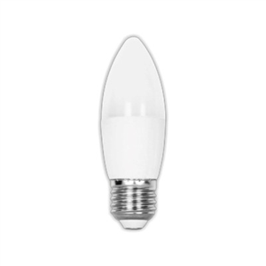 LED CANDLE GLOBE -  ES -  5.5W -  470 LUMENS - C/WHITE PEARL