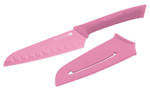 KNIFE - 14CM SANTOKU KNIFE - WITH SHEATH - PINK - SCANPAN
