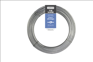 TIE WIRE - GALVANISED - 2.5mm x 24 Metres