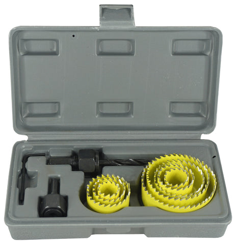 HOLESAW SET - 11 PIECE