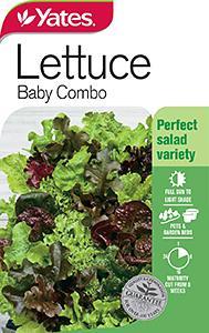 LETTUCE SEEDS - BABY COMBO  - YATES