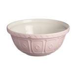 MIXING BOWL - POWDER PINK 24CM - MASON CASH - MADE IN ENGLAND