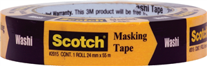 MASKING TAPE - WASHI -  24mm x 55m