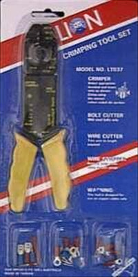 CRIMPING TOOL KIT - WITH 30 TERMINALS - LION
