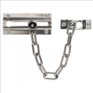 SECURITY DOOR CHAIN - SATIN CHROME