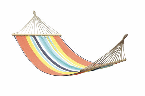 HAMMOCK - ANYWHERE DOUBLE HAMMOCK WITH TIMBER RAILS