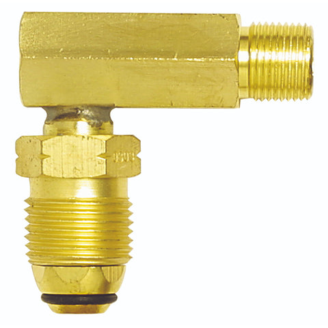 3/8" LH Male to POL LPG CYLINDER ADAPTOR