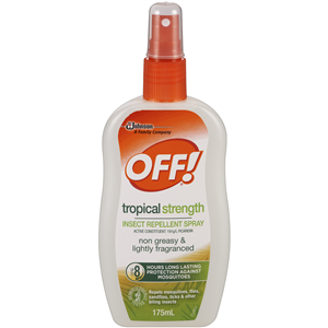 INSECT REPELLENT - OFF TROPICAL PUMP    - 175ml