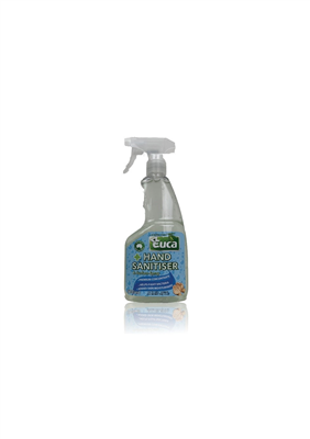 HAND SANITISER - LIQUID SPRAY 500ML - EUCA