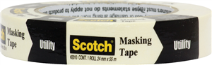 MASKING TAPE - UTILITY -  24mm x 55m - SCOTCH