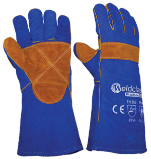 GLOVES - WELDING -  PROMAX - BLUE