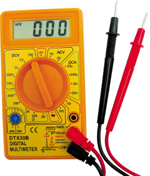 MULTIMETER - DIGITAL - AC/DC & DC CURRENT