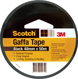 GAFFA TAPE - SILVER - 48MM x 50M - SCOTCH 3M