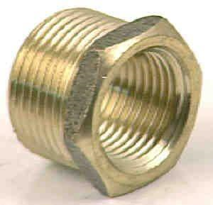 BUSH - BRASS REDUCING BUSH - 20mm x 15mm