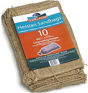 SANDBAG - HESSIAN -  each
