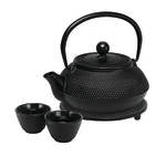 HOBNAIL CAST IRON TEAPOT SET - AVANTI - 800ML