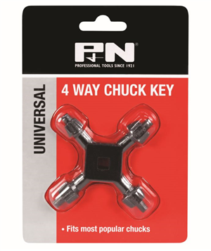 CHUCK KEY - 4 WAY - P & N