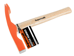 HAMMER  - SCUTCH HAMMER  - 38mm - TIMBER HANDLE - SUPERCRAFT