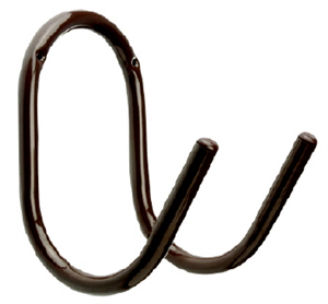 HOSE HANGER - ALUMINIUM - BROWN - NETA