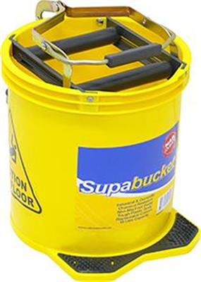 MOP BUCKET - YELLOW CONTRACTORS  - 16 LITRE  - NAB