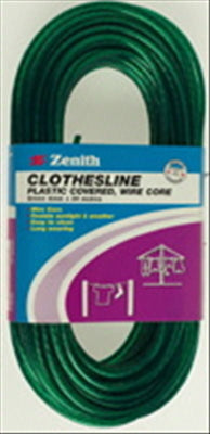 CLOTHESLINE - WIRE - PVC/STEEL - 4mm x 30 metres