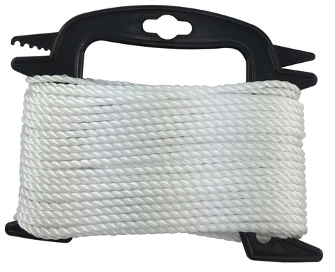 ROPE - WHITE POLYPROPYLENE - 4mm x 20m