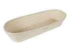 BREAD PROVING BASKET - LARGE OVAL -35x15x7cm -  BAKEMASTER